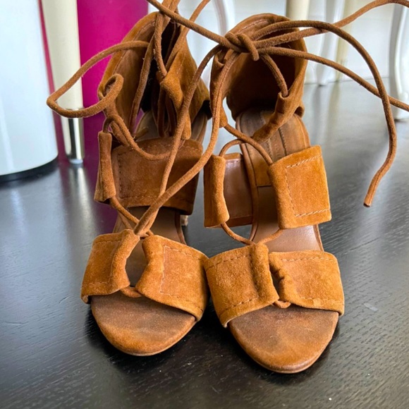 Zara suede heels - Picture 1 of 4